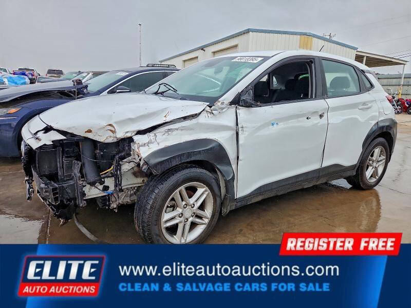 White 2020 Hyundai KONA SE SE 4dr Crossover 1
