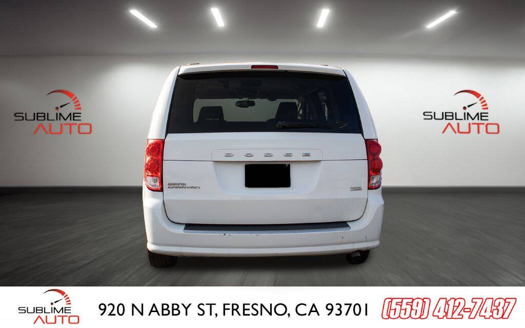 2012 Dodge Grand Caravan for sale at SUBLIME AUTO in Fresno, CA