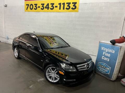2012 Mercedes-Benz C-Class for sale at Virginia Fine Cars in Chantilly VA