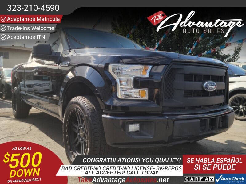 2016 Ford F-150 for sale at ADVANTAGE AUTO SALES INC in Bell CA