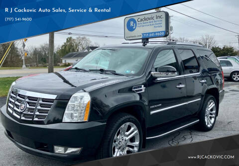 2011 Cadillac Escalade for sale at R J Cackovic Auto Sales, Service & Rental in Harrisburg PA