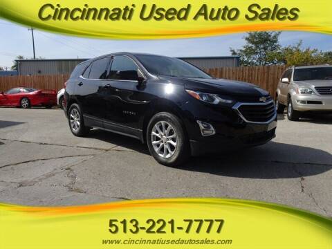 2018 Chevrolet Equinox for sale at Cincinnati Used Auto Sales in Cincinnati OH