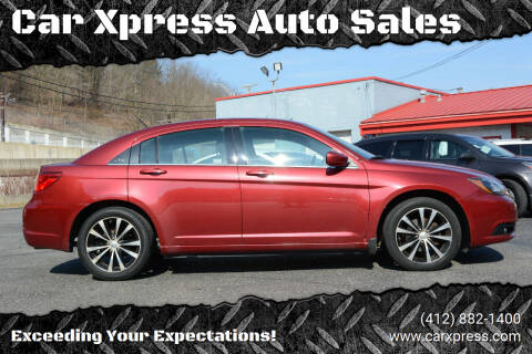 2013 Chrysler 200 for sale at Car Xpress Auto Sales in Pittsburgh PA