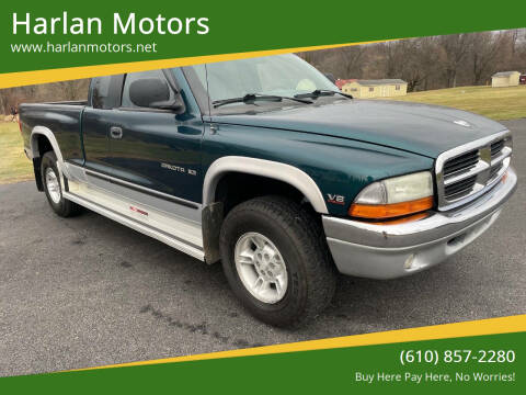 1998 Dodge Dakota for sale at Harlan Motors in Parkesburg PA