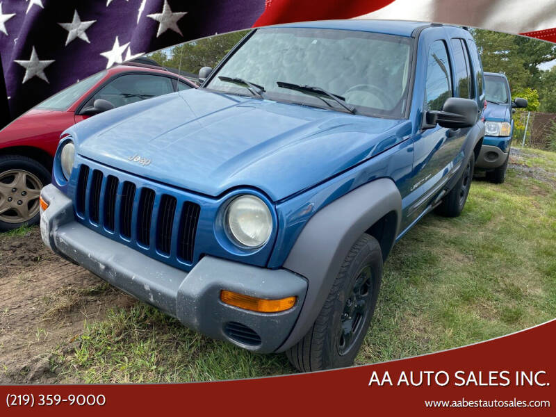 2003 Jeep Liberty for sale at AA Auto Sales Inc. in Gary IN