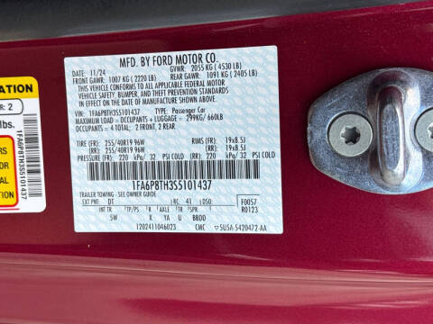 2025 Ford Mustang EcoBoost Premium