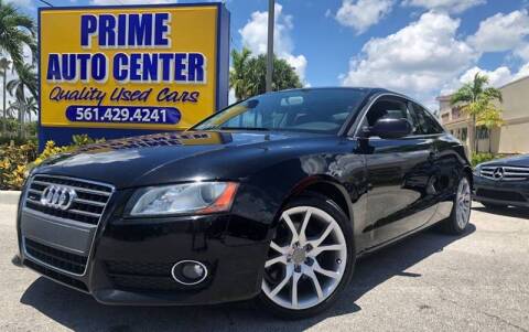 2010 Audi A5 for sale at PRIME AUTO CENTER in Palm Springs FL