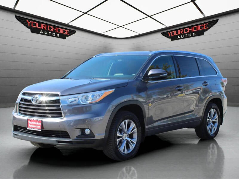 2015 Toyota Highlander XLE
