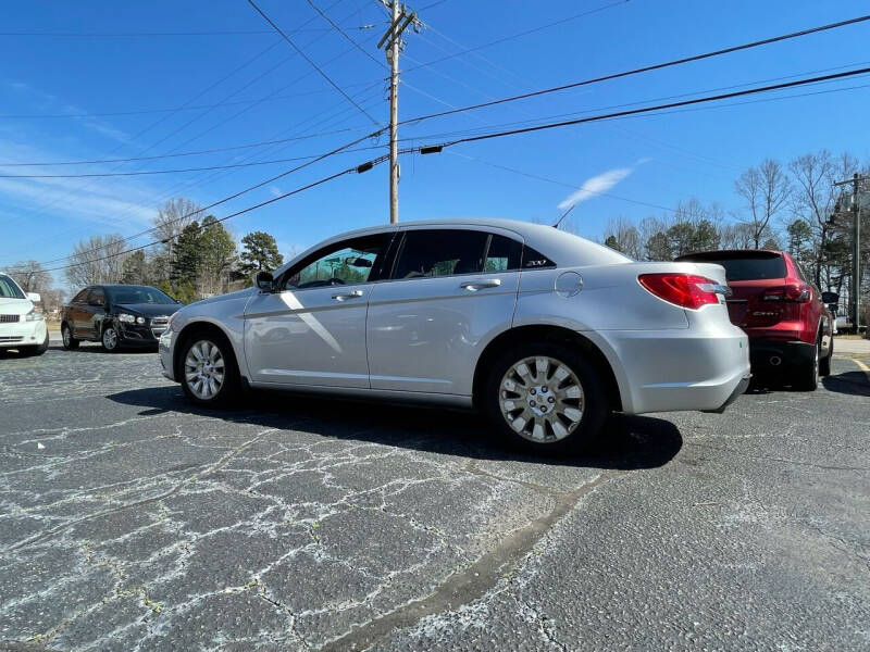 2012 Chrysler 200 for sale at B & M Wheels Deals in Salisbury NC