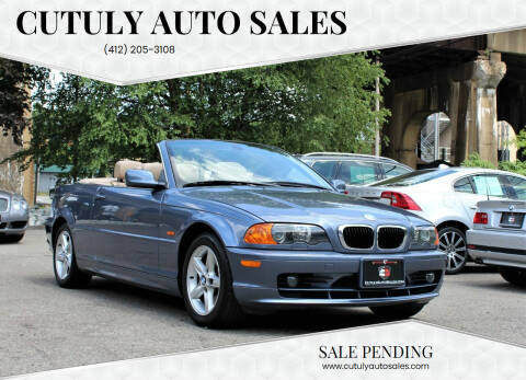 2003 BMW 3 Series for sale at Cutuly Auto Sales in Pittsburgh PA