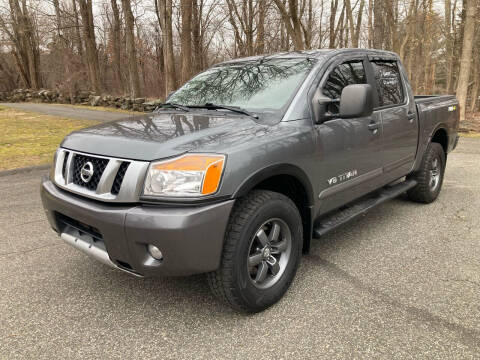 2014 Nissan Titan for sale at Lou Rivers Used Cars in Palmer MA