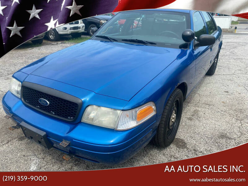 2008 Ford Crown Victoria for sale at AA Auto Sales Inc. in Gary IN
