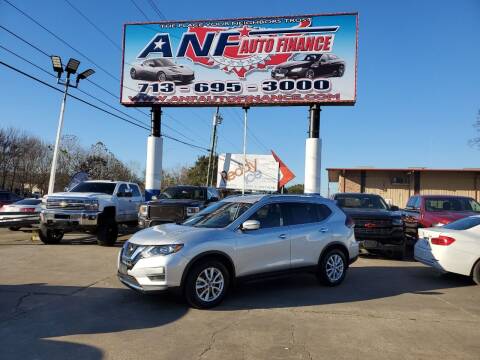 2019 Nissan Rogue for sale at ANF AUTO FINANCE in Houston TX