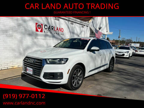 2017 Audi Q7 for sale at CAR LAND  AUTO TRADING in Raleigh NC