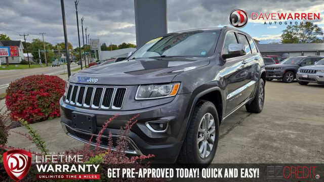 2016 Jeep Grand Cherokee for sale at Dave Warren Used Car Super Center in Westfield, NY