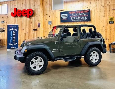 2015 Jeep Wrangler for sale at Boone NC Jeeps-High Country Auto Sales in Boone NC