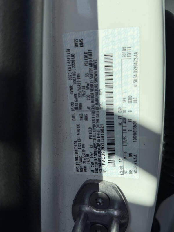 2020 Ford Escape Titanium