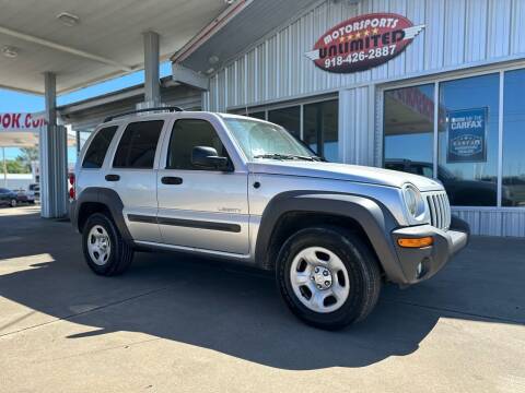 2004 Jeep Liberty for sale at Motorsports Unlimited in McAlester OK