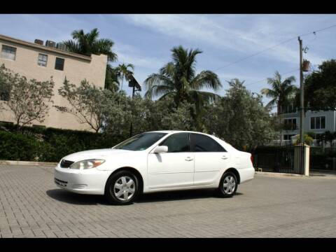 2002 Toyota Camry for sale at Energy Auto Sales in Wilton Manors FL