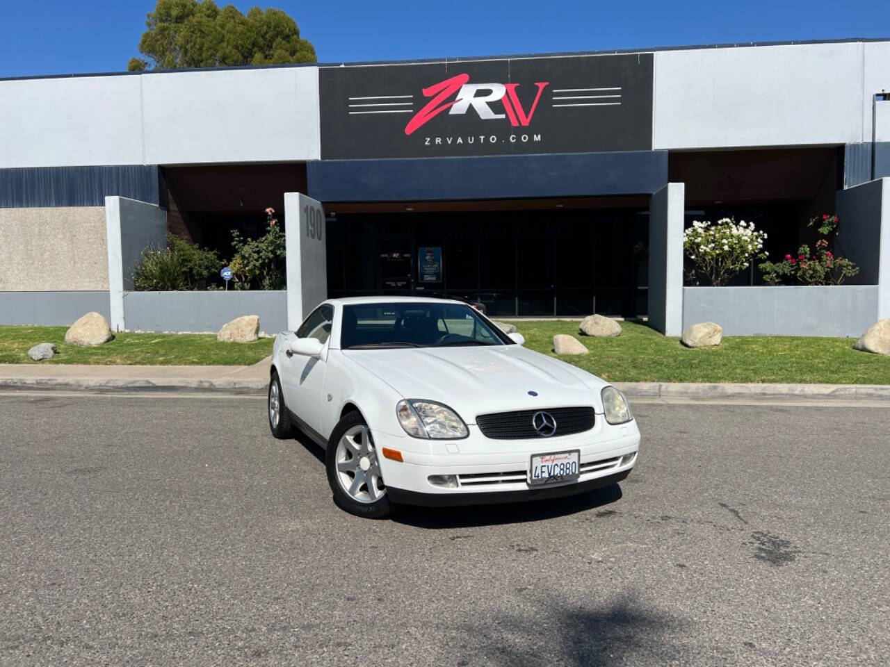 1999 Mercedes-Benz SLK for sale at ZRV AUTO INC in Brea, CA