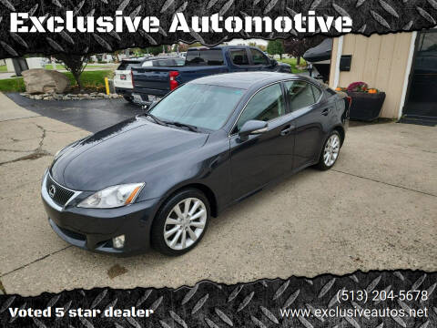 2010 Lexus IS 250 for sale at Exclusive Automotive in West Chester OH