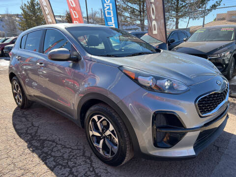 2021 Kia Sportage for sale at Duke City Auto LLC in Gallup NM