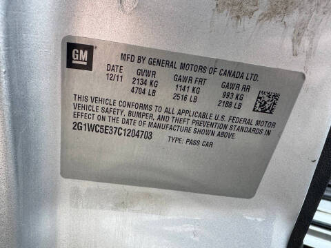 2012 Chevrolet Impala LTZ