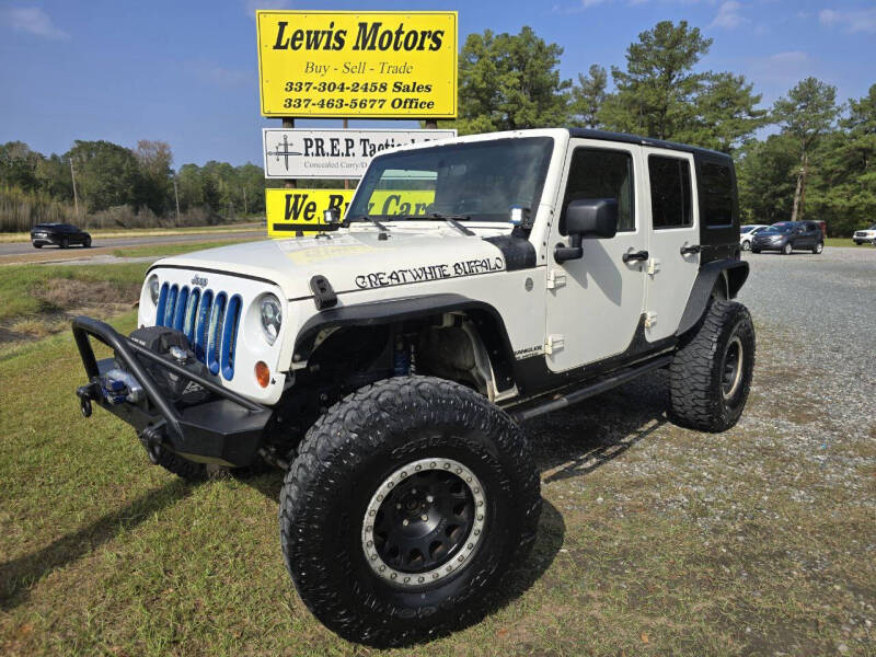 2010 Jeep Wrangler Unlimited for sale at Lewis Motors LLC in Deridder LA