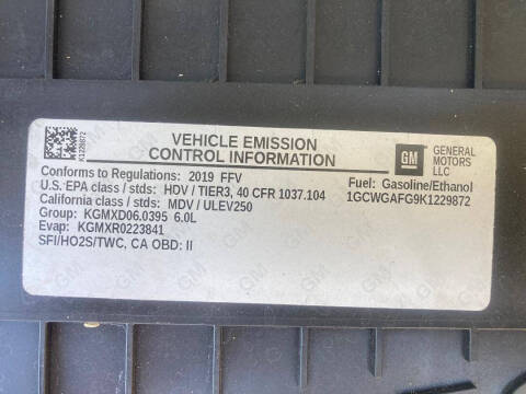 2019 Chevrolet Express 2500