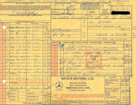 1973 Mercedes-Benz 280-Class