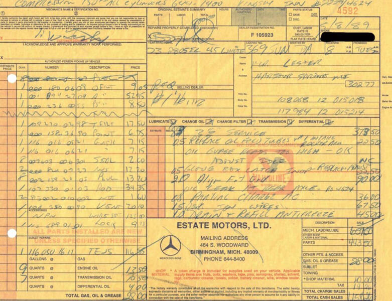 1973 Mercedes-Benz 280-Class