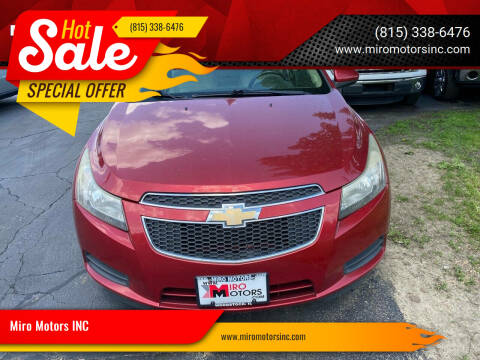 2013 Chevrolet Cruze for sale at Miro Motors INC in Woodstock IL