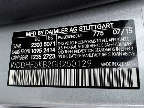 2016 Mercedes-Benz E-Class E 350