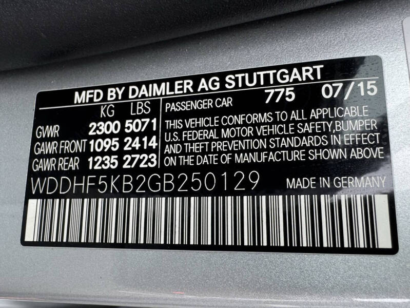 2016 Mercedes-Benz E-Class E 350