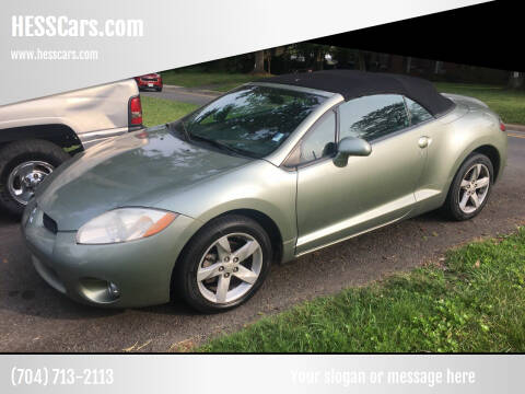 2008 Mitsubishi Eclipse Spyder for sale at HESSCars.com in Charlotte NC