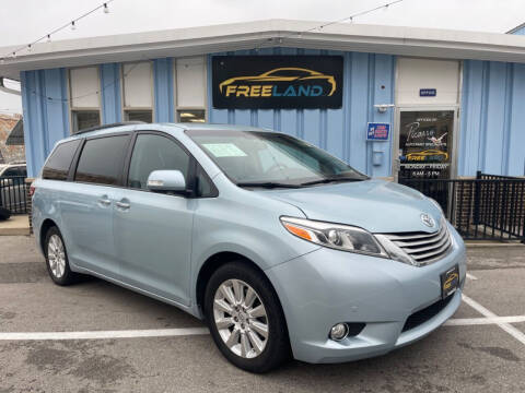 2015 Toyota Sienna for sale at Freeland LLC in Waukesha WI
