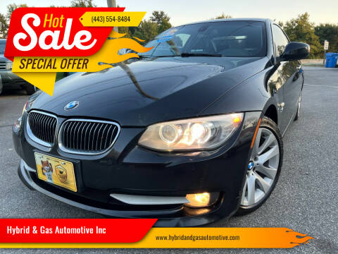 2012 BMW 3 Series for sale at Hybrid & Gas Automotive Inc in Aberdeen MD