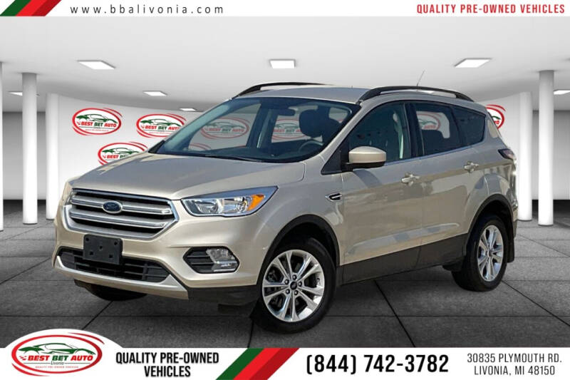 2018 Ford Escape for sale at Best Bet Auto in Livonia MI