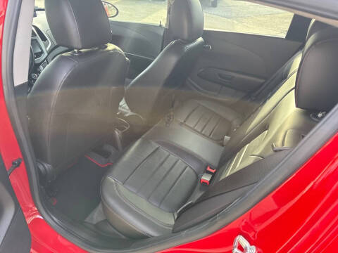 2013 Chevrolet Sonic RS Manual