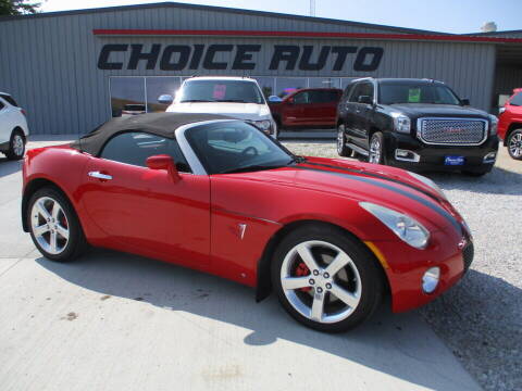 2008 Pontiac Solstice for sale at Choice Auto in Carroll IA