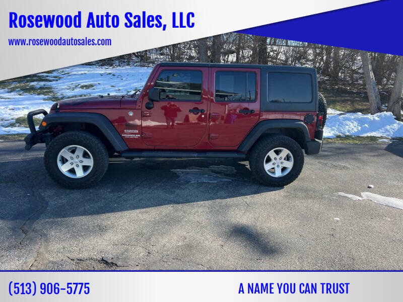 2012 Jeep Wrangler Unlimited for sale at Rosewood Auto Sales, LLC in Hamilton OH