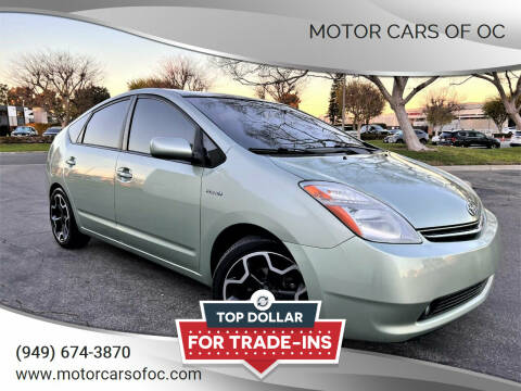 2009 Toyota Prius for sale at Motor Cars of OC in Costa Mesa CA