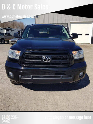 2013 Toyota Tundra for sale at D & C Motor Sales in Elida OH
