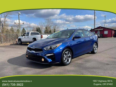 2021 Kia Forte for sale at Best Value Automotive in Eugene OR