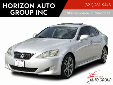 2008 Lexus IS 250 for sale at HORIZON AUTO GROUP INC in Orlando FL
