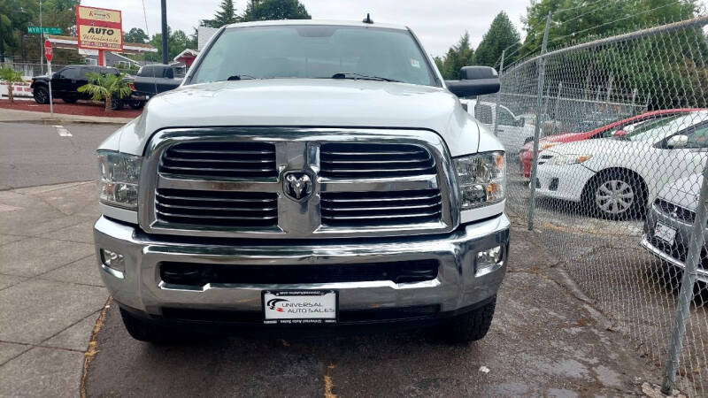 Used 2017 RAM Ram 2500 Pickup Big Horn/Lone Star with VIN 3C6UR5JL3HG706309 for sale in Salem, OR