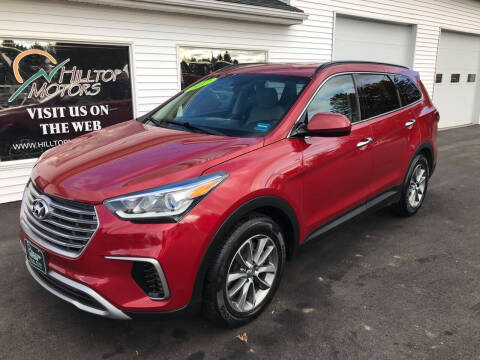 2017 Hyundai Santa Fe for sale at HILLTOP MOTORS INC in Caribou ME