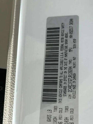 2018 Chrysler Pacifica Touring Plus