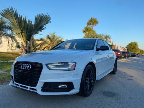 2016 Audi A4 for sale at GCR MOTORSPORTS in Hollywood FL