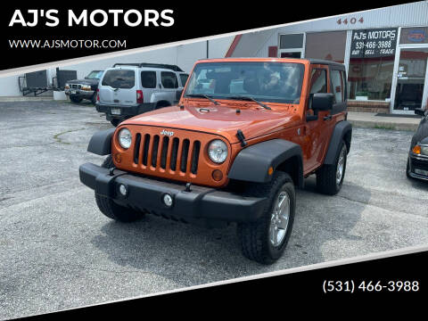 2011 Jeep Wrangler for sale at AJ'S MOTORS in Omaha NE
